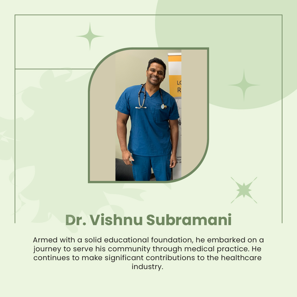 Dr. Vishnu Subramani headshots