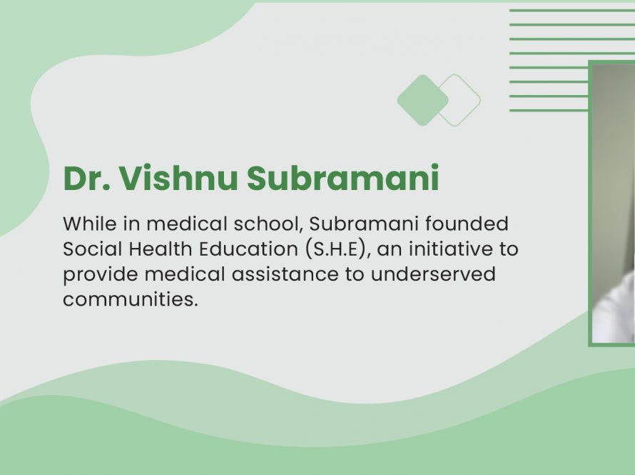 Dr. Vishnu Subramani suit