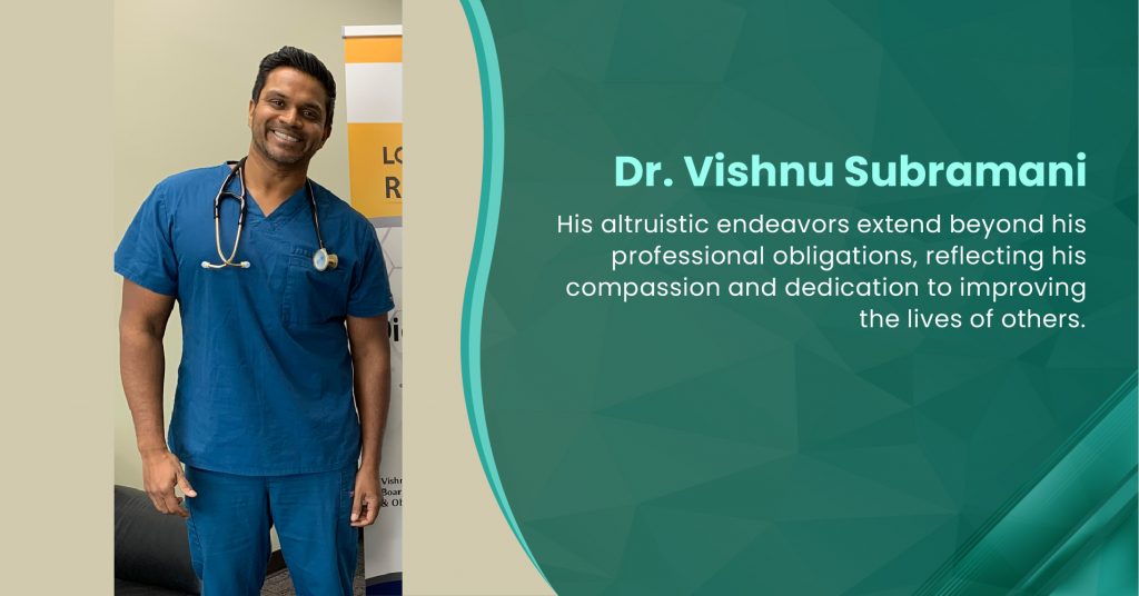 image of Dr. Vishnu Subramani